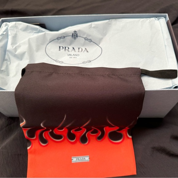 Prada white ballerina flats NWT, size 40.5 - Picture 5 of 7